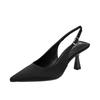 Sandals women's fashion Huizhou women's shoes 2025 spring and summer high heels black women's stiletto shoes 2025 spring women's