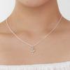 Geegee [silver925] Mini Rose Necklace (2color)