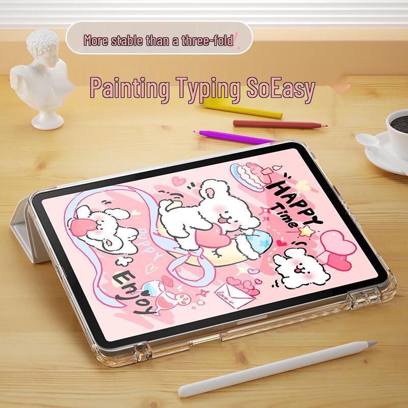 QBOSS Multi-Function Y-Fold iPad Protective Case