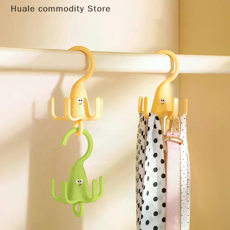 Belt Hanger, Tie Hanger, Belt Organizer For Closet, 360°Rotating Portable, Space Saving Closet Organizers, Storage For Bra