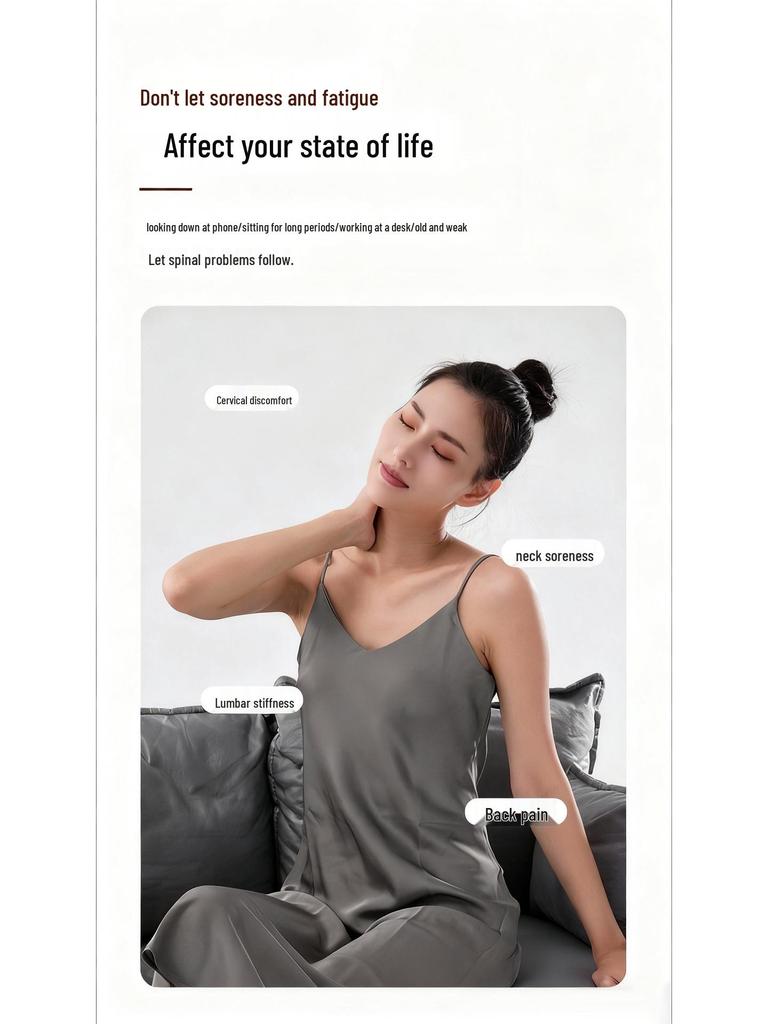 AUX Multifunctional Electric Neck, Back, and Shoulder Massager Pillow