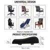 1/2Pcs Chair Armrests For General Office Use. Ergonomic Chair Armrests Designed To Relieve Pressure On Elbows And Forearms