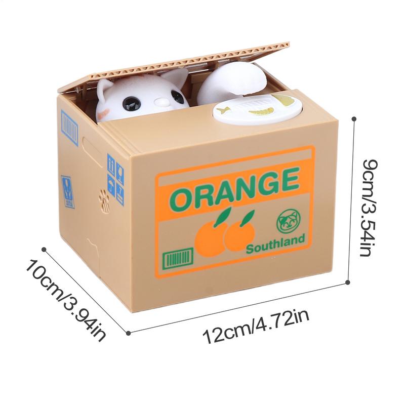 Pengabank Myntsparbössa Katt som Stjäl ATM-banker Kontantförvaring Heminredning För Pojkar Vuxna Födelsedag Vardagsrum Sovrum