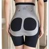 Women's High-Waist 8D Abdomen & Hip Lifting Safety Shorts, Summer Thin Design, Plus Size Available