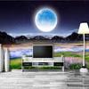3D Nature Night Landscape Moon Wallpaper for Bedroom Living Room TV Sofa Background Wall Large Murals Home Decor