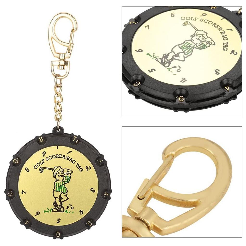 Score Counter 18 Shot Stroke Counter with Keychain Game Scorekeeper for Outdoor Activities Sport