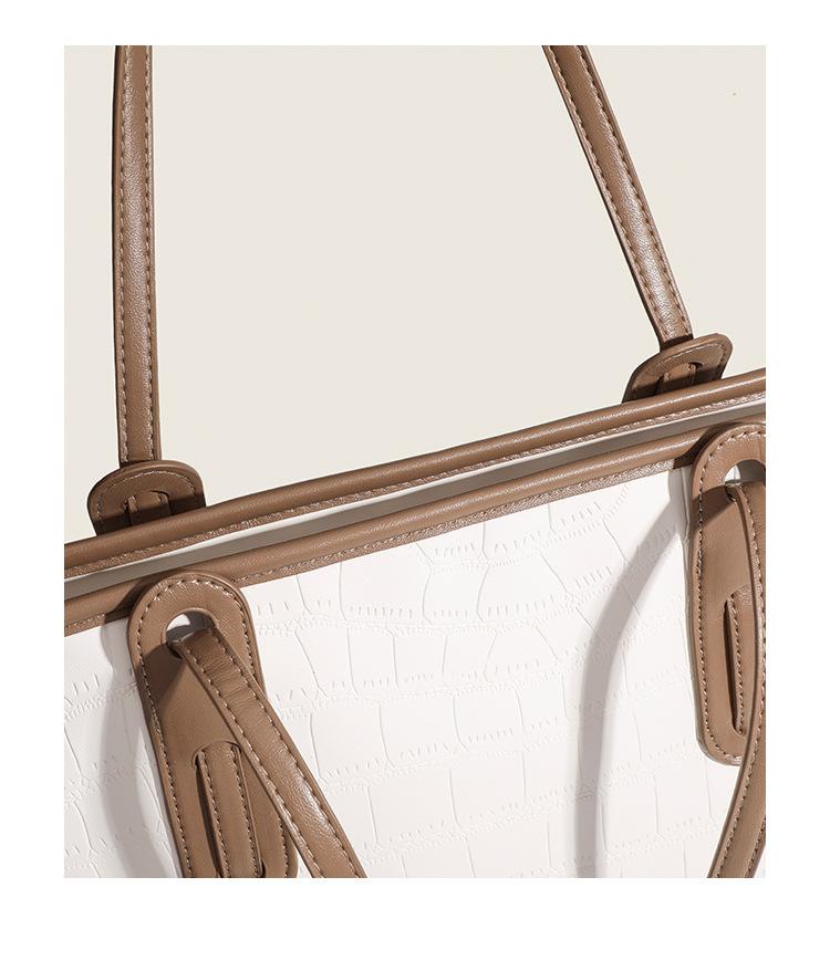 Minimalist Large Tote Bag for Women, New Versatile Shoulder Handbag, Commuter Casual Shopping Bag