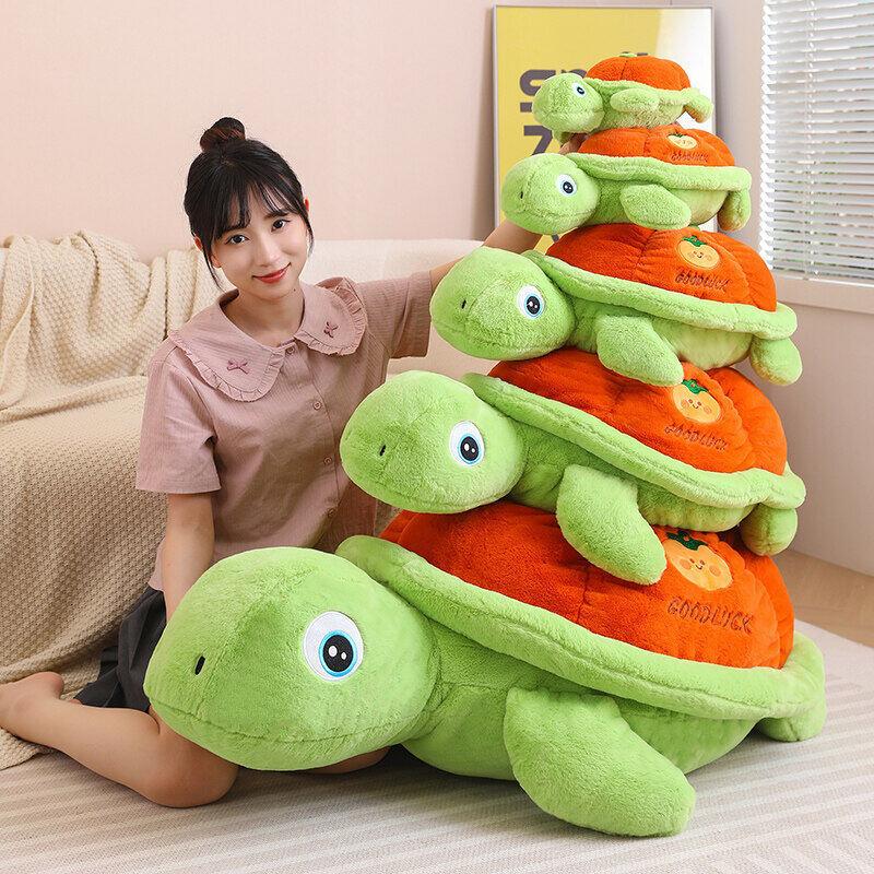 Tortoise Plush Toy Pp Cotton Sea Turtle Doll Soft Pillow Bedtime Companion Decor