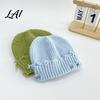 Soft Polyester Skull Cap Winter Knit Hat for Men Women Chunky Snow Cap Lightweight Warm Thermal Knitted Hats Unisex Slouchy Caps Outdoor Commuting