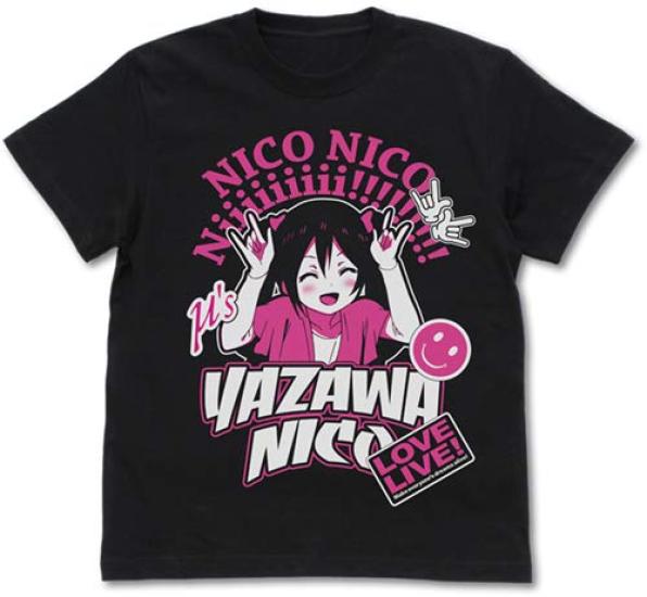 

Cospa Love Nico Yazawa Emotional BLACK M size Live! T-shirt
