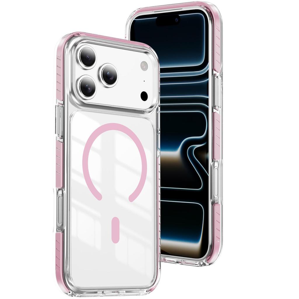 Crystal Shield Magnetic Ring Case for iPhone 17 Pro Max
