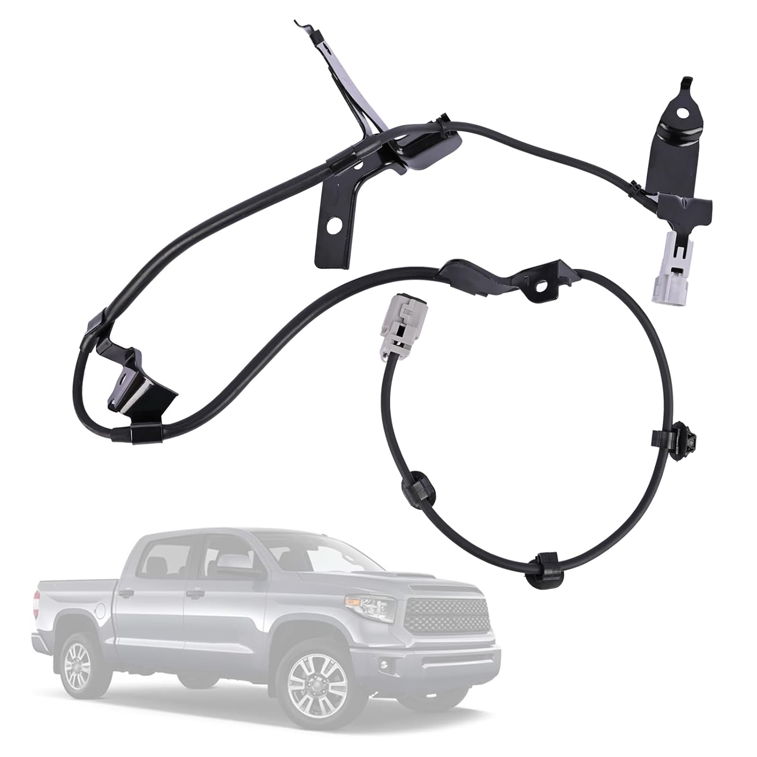 ABS Wheel Speed Sensor Wiring Harness 89516-0C050 Compatible with Toyota Tundra 2007-2021 Rear ABS Skid Control Sensor Wire Replace 89542-0C020 1