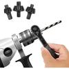 3-in-1 Ratchet Drill Chuck Key With Magnetic Tips Anti-Slip Handle For Quick Bit Changes Home Hand Tools