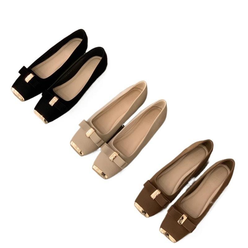 XINZHOU temperament gentle design sense commuting single shoes women's shoes 2025 Chinese New Year with skirt evening grandma shoes