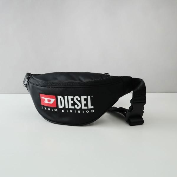 DIESEL X09554 P5480 Shoulder Bag Waist bag body bag black unisex Used