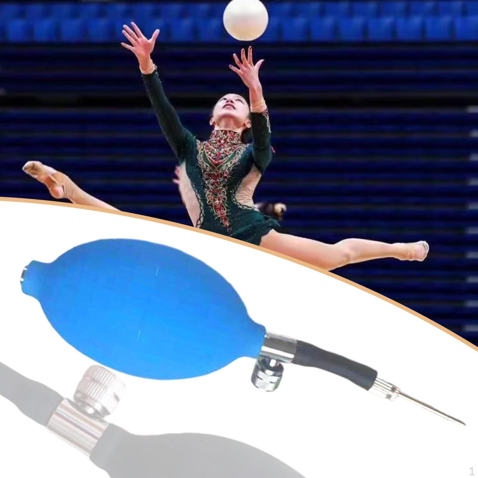 

Inflation Pump for Artistic Gymnastics Balls, Professional Mini Hand Air Football And синий