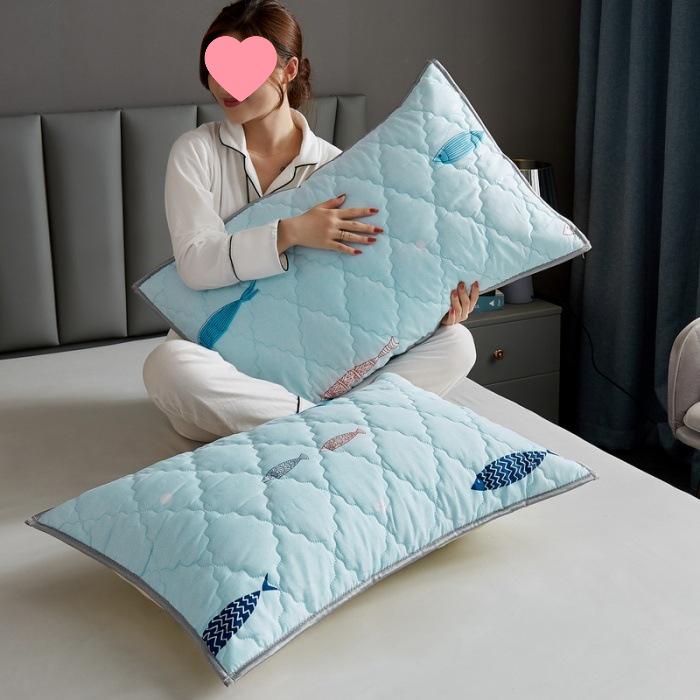 2025 Waterproof Washed Cotton Pillowcase