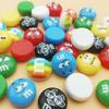 Cartoon Rainbow M&M's Resin Jewelry and Phone Case DIY Accessories