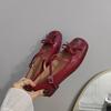 Fashion IPPEUM Mary Jane Shoes Round Toe Ballet Flats 2025 New Arrival Shoes Ballerinas Zapatos Mujer