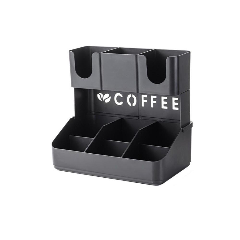Adjustable Retractable Paper Cup Holder Plastic Cup Straw Storage Rack Cup Dispenser  for Home