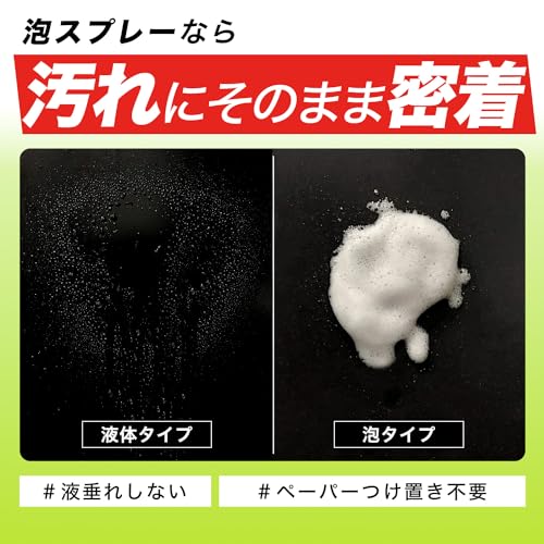 Rec (LEC) Sesquis Gekiochi-kun Adhesive Foam Spray Detergent 400ml (Cleaning Disinfection Deodorization) Alkaline Electrolyzed Water + Sesqui Carbonic