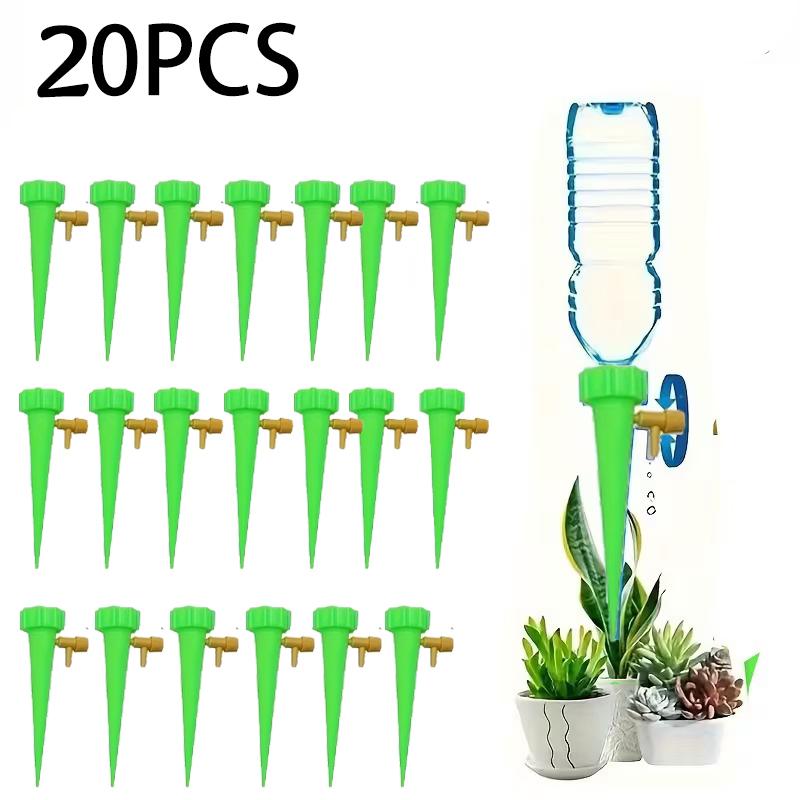 11-11pc Adjustable Automatic Drip Irrigation System Flower Auto Insert Water Dripper Device Plant Self Water Stakes Garden Tool