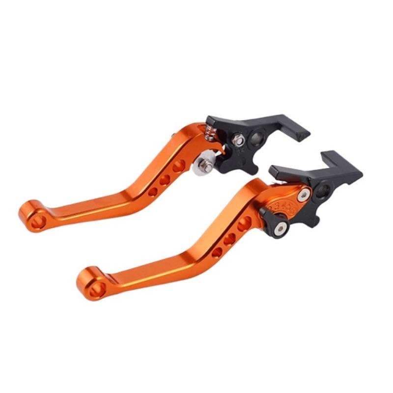 Motorcycle Double Disc Brake Universal CNC Aluminum Double Disc Brake Handle Lever Motorbike Modified Modification Accessories