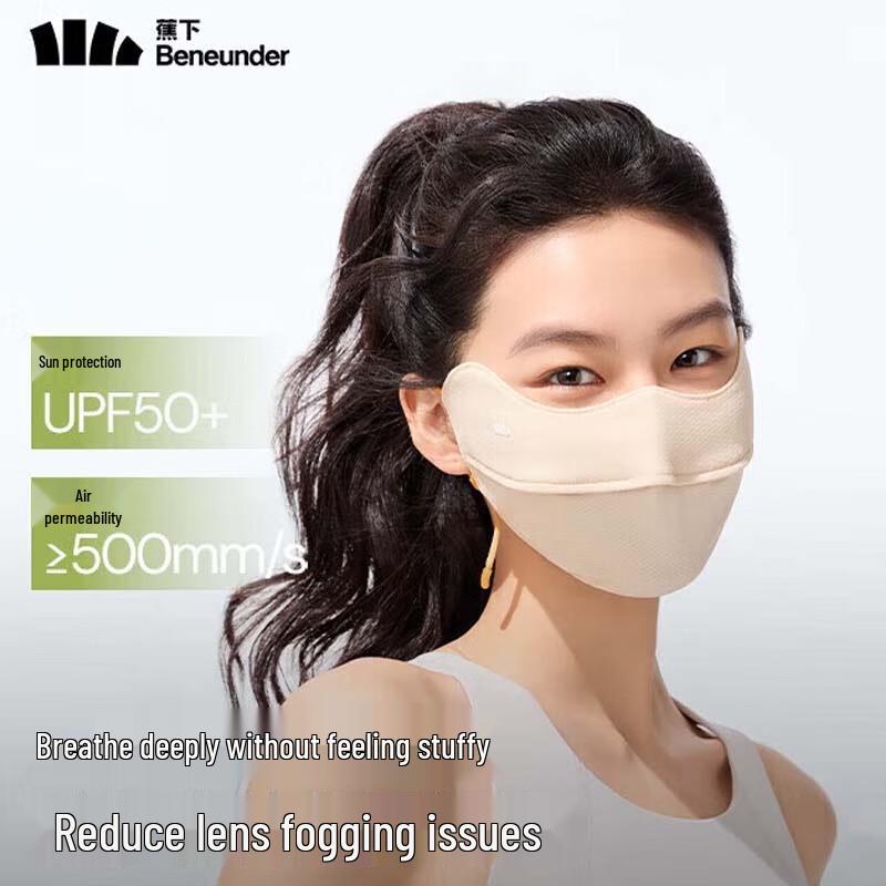 beneunder AS336 Breathable Sun Protection Mask