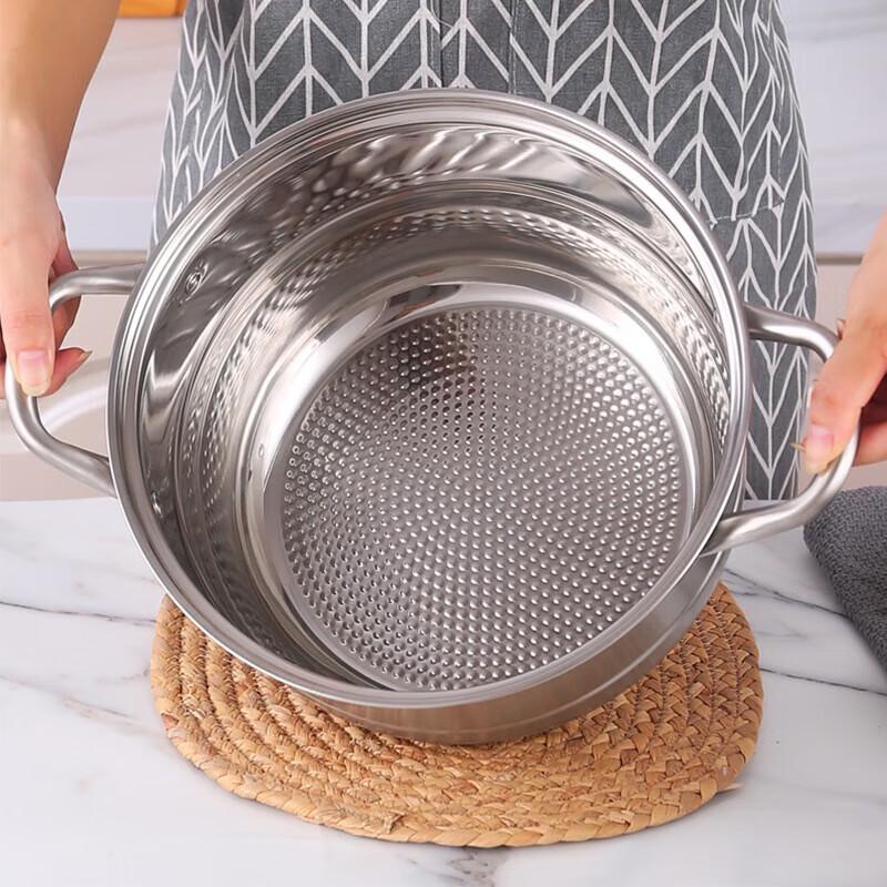 RSFH 28cm 3-Schicht Edelstahl Dampfgarer & Suppentopf