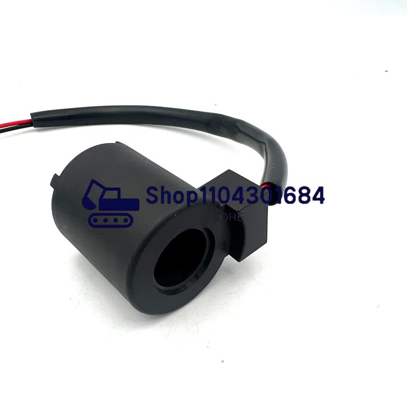 For Yanmar VIO Solenoid Valve Coil 12V   Accessories 16mm 38mm Excavator