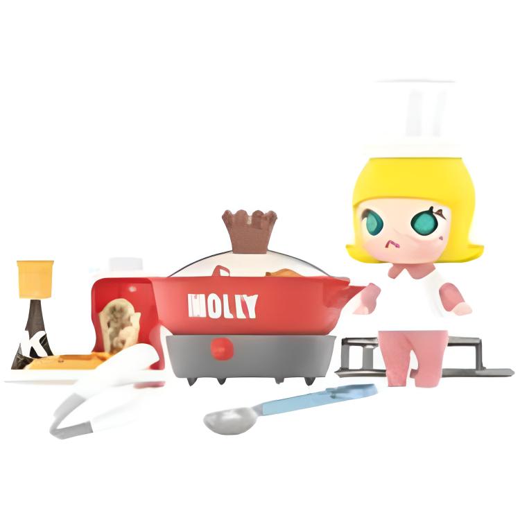 POP MART MOLLY Cuisine Collection Cute Mystery Boxes, Single Mystery Box