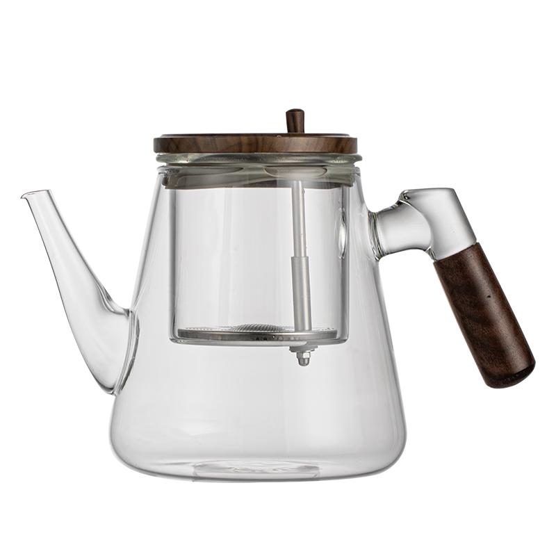 BaQianXing Glass Tea Infuser Teapot
