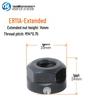Dynamic Balance ER Collet Nut for Engraving Machine Spindle (ER11/16/20/25)
