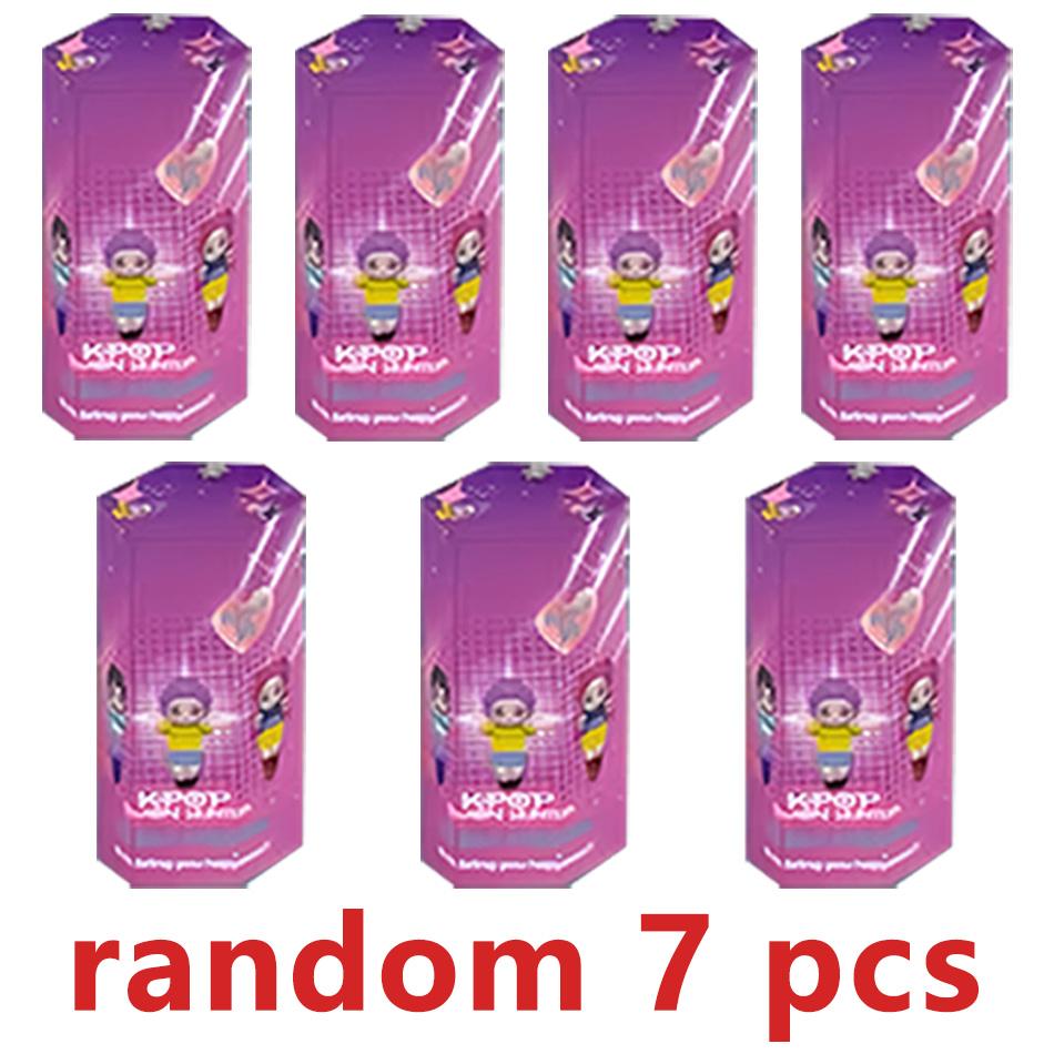 Neue Kpop Dämonenjäger Figuren Serie Box Derpys Tiger Rumi Mira Zoey Sussy Figur Puppe Mini Deko Modell Spielzeug Mädchen Geschenke