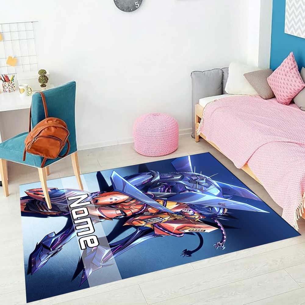 Transformers Fans (3) Customize your name rug, office chair cushion, home bedroom living room gift.