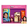 Conjunto de Presente Festivo Sugar Pop para Mulheres Kit de Maquiagem Completo com Batom Matte Acetinado Hidratante Labial Kajal Protetor Solar