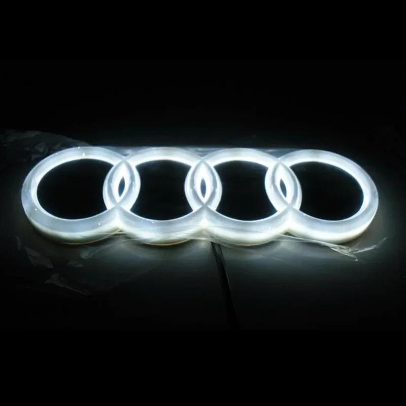QR3 18X5.8CM LED Badge Light Exterior for M3 Q2 Q8 A1 A2 Q3 A3 A4 A5 A6 A7 A8 Q5 Q7 TT Car Rear Trunk Emblem Sticker Accessories