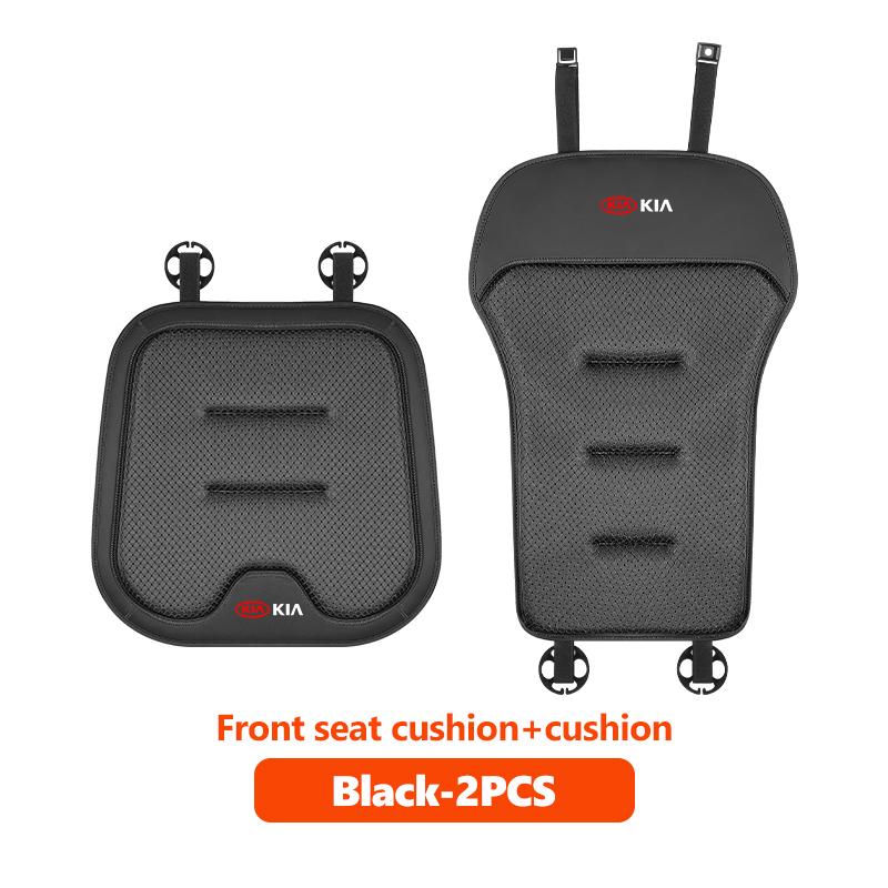 Non-slip Car Seat Cushion Breathable Seat Height Increase Pad Backrest Mat For KIA Cadenza Carens Carnival Cerato Ev6 FORTE K5