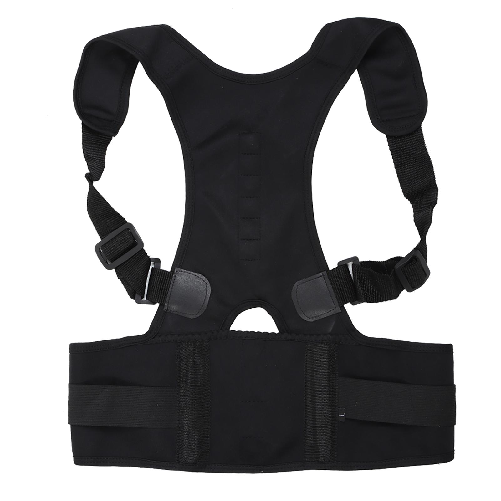 

Портативный корректор осанки, поддерживающий позвоночник, фиксирующий пояс, пояс для коррекции горба (M)