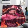 Demon Slayer Print Flannel Blanket,High Quality Comfortable for All Seasons,Home Decor,Warmth and Comfort,Perfect for Christmas Gifts