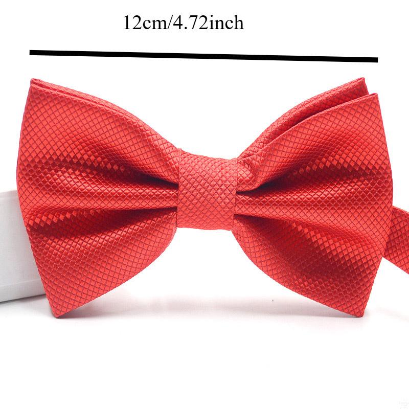 Fliege für Herren und Erwachsene, klassisch, für Hochzeiten, formelle Anlässe, Satin, Geschenk, kariert, mehrfarbig, verstellbarer Hals, Gravata zum Anklipsen