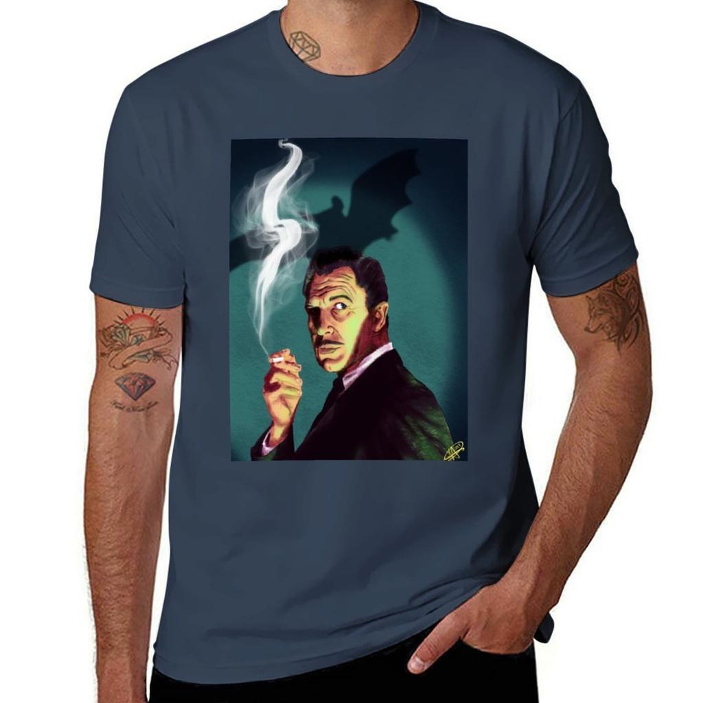 Vincent Price Tshirt Plus Size Summer Casual Tshirt