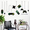 Game Console Game Controller Decorative Chandelier Wall Stick Internet Cafe Study Computer Desk Background Sticker