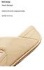 Women's Beach Wedge Heel Flip-Flops: Soft Sole, Waterproof, Non-Slip, Thick Sole, Summer Thong Sandals