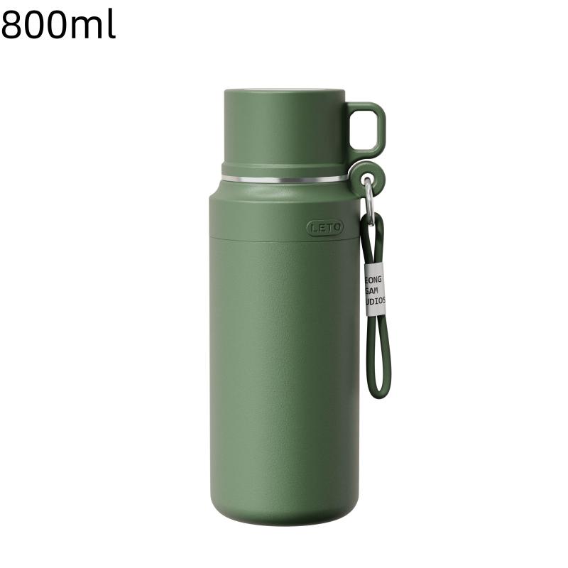 500/600/800/1000 Ml Stainless Steel Thermal Water Bottle Keep Cold And Thermo Coffee Mug Leak Proof Travel Thermos Bottle