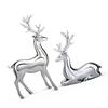 1 Pair of Deer Figurines Home Decor Desk Standing Kneeling   Statue Europn   Resin Craft