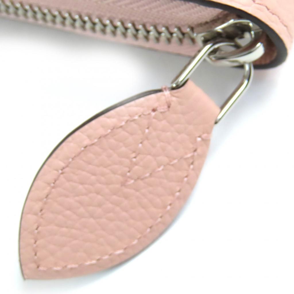 LOUIS VUITTON Purse Mahina Leather Monogram Zippy Wallet Women M61868 Used