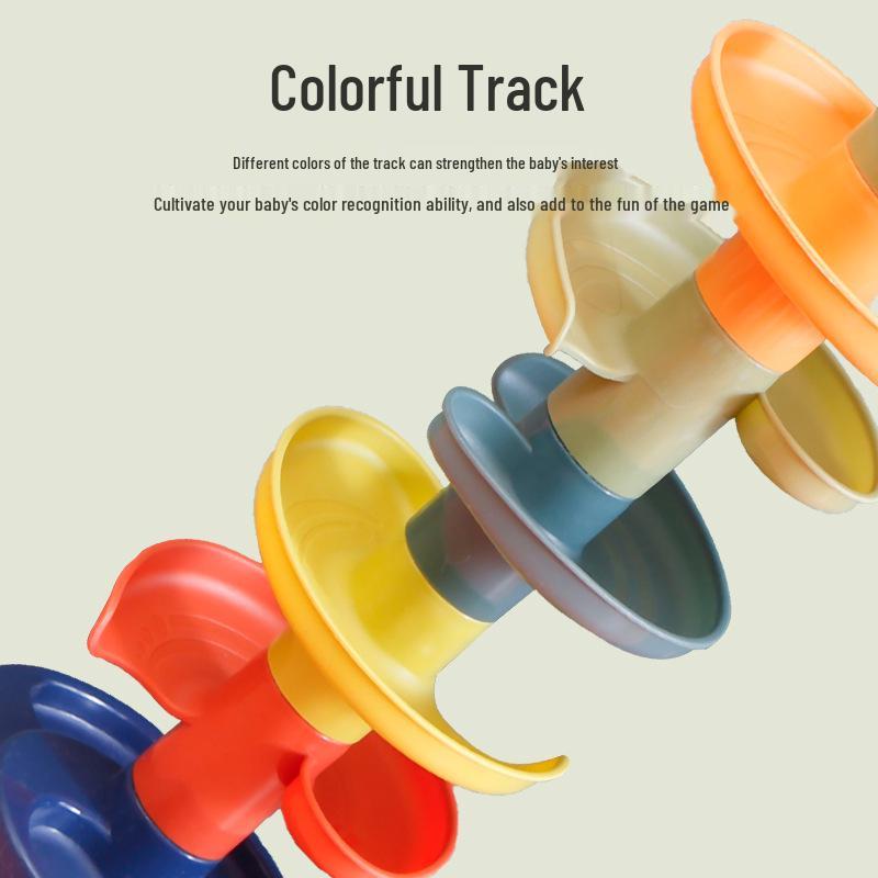 Stacking Ball Slide Tower: Educational Toy for Kids Aged 1-3 Years