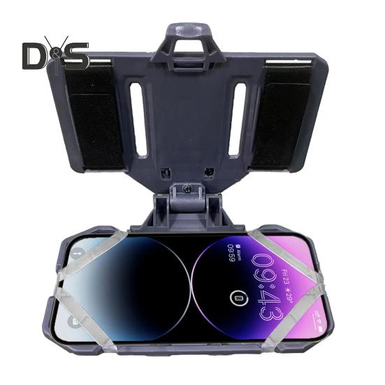 Foldable Hunting Vest Phone Holder Plate Carrier Mobile Phone Mount Universal Chest Navigation Board Cell Phone Holder Outdoor Vest Attachment