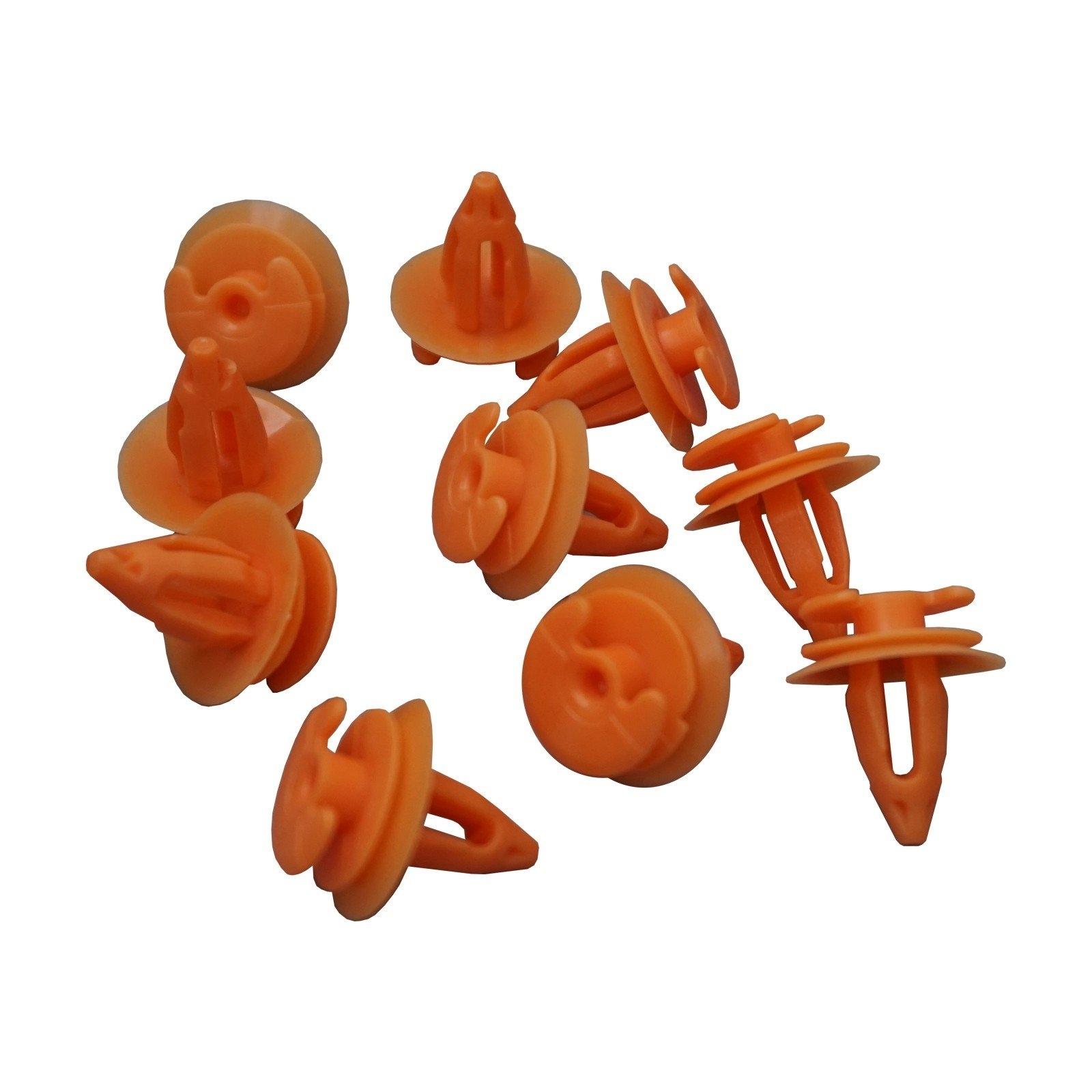 

BCF5030 10 шт. Фіксатор панелі обшивки дверей помаранчевого кольору для 51411973500 BMW 3, 5 7 E34 E36 E39 E38 E46 X5 X3Z8; Форд;